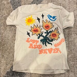 Men’s pacsun graphic tee “lost and never found”